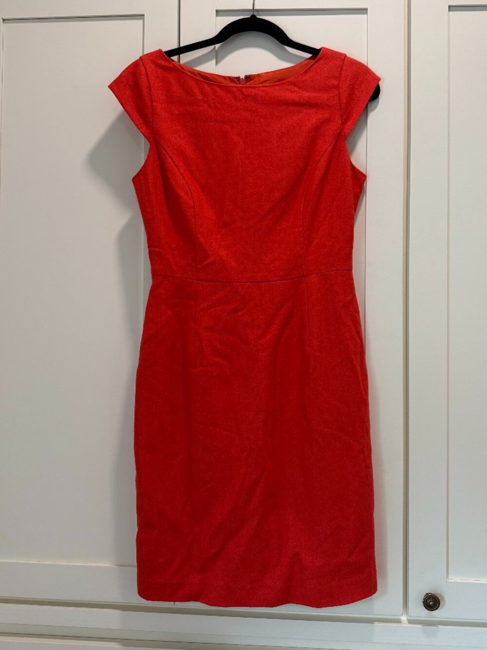 Pim + Larkin Red Midi Linen Dress